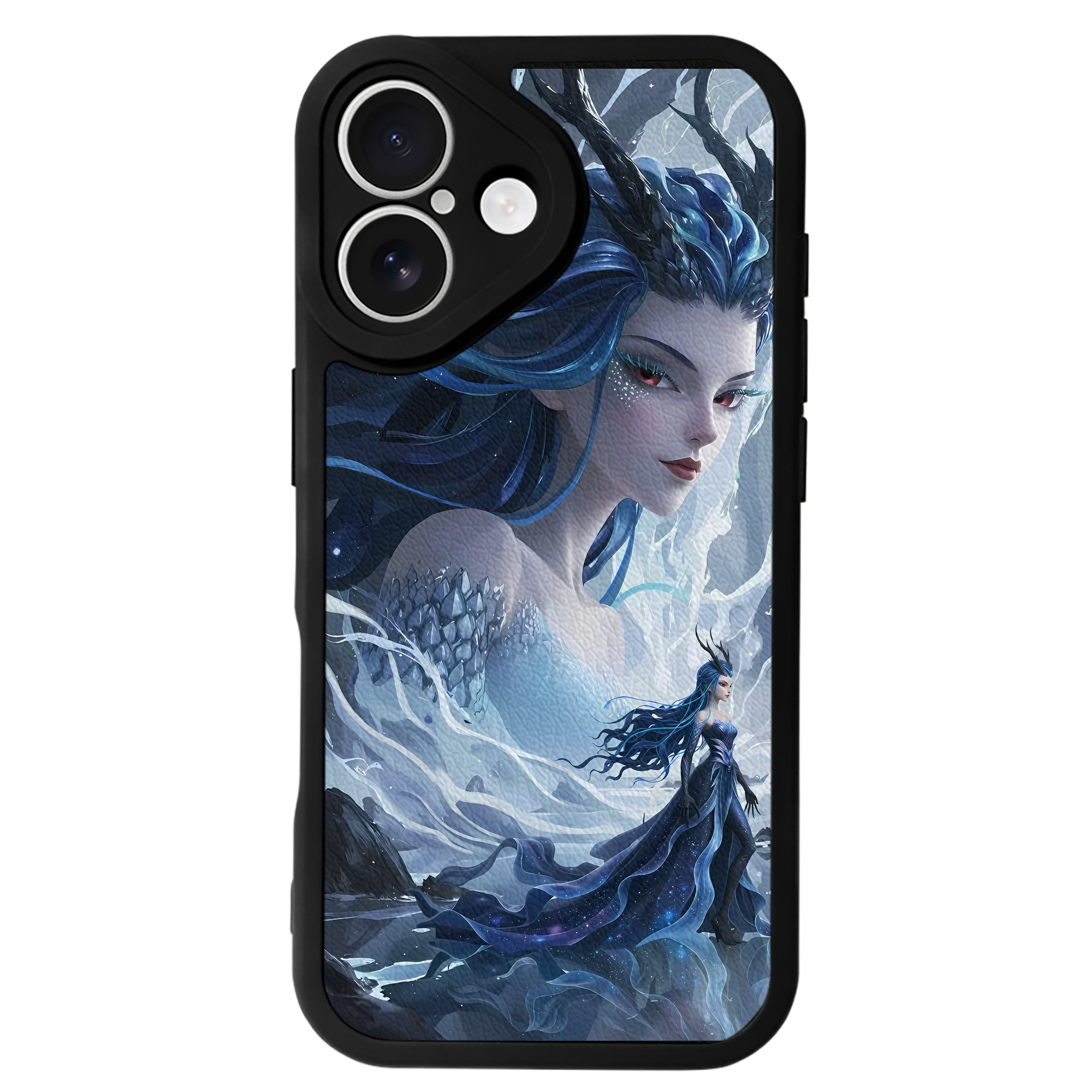 （画像用） Ne Zha 2 ナタ 魔童の大暴れ 【iPhone 16シリーズ対応】シリコンスマホケース（レザー調） 材質：シリコン